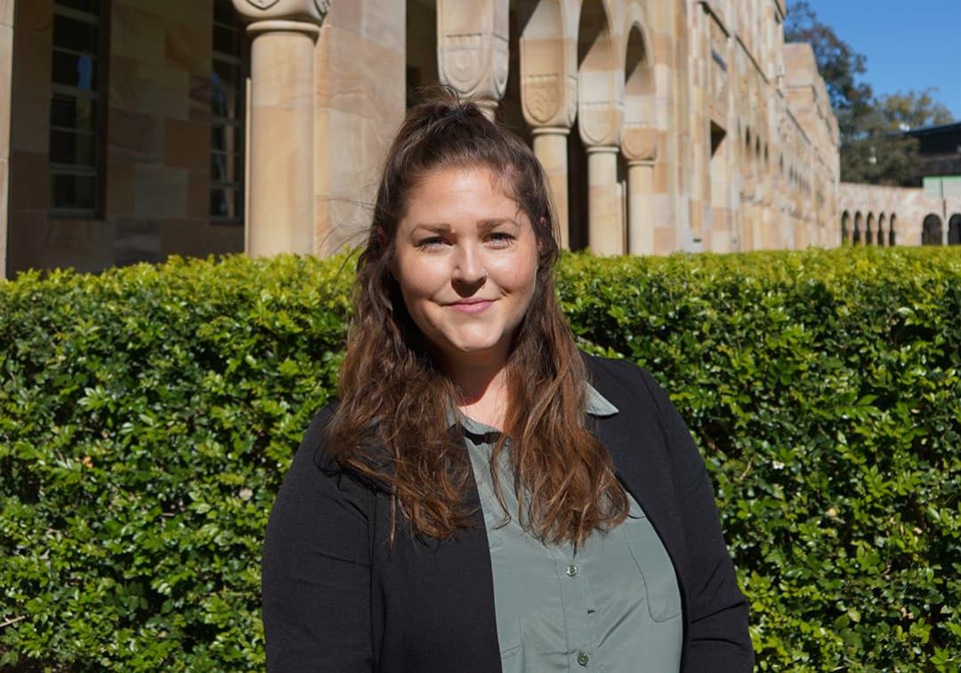Occupational therapy student Rebecca smiling