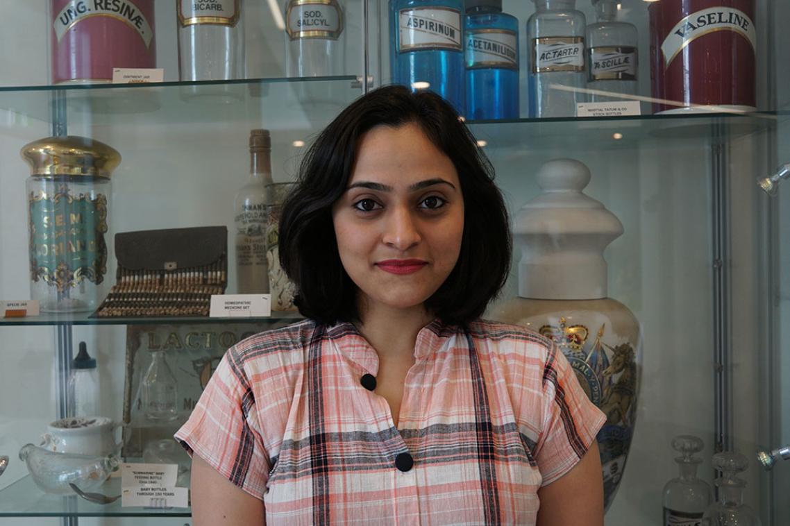 Headshot of student Urvi Mistry